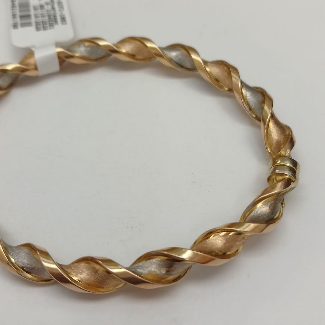 PULSERA RIGIDA ORO 14 K 6.6 GRMS (SEMINUEVO)
