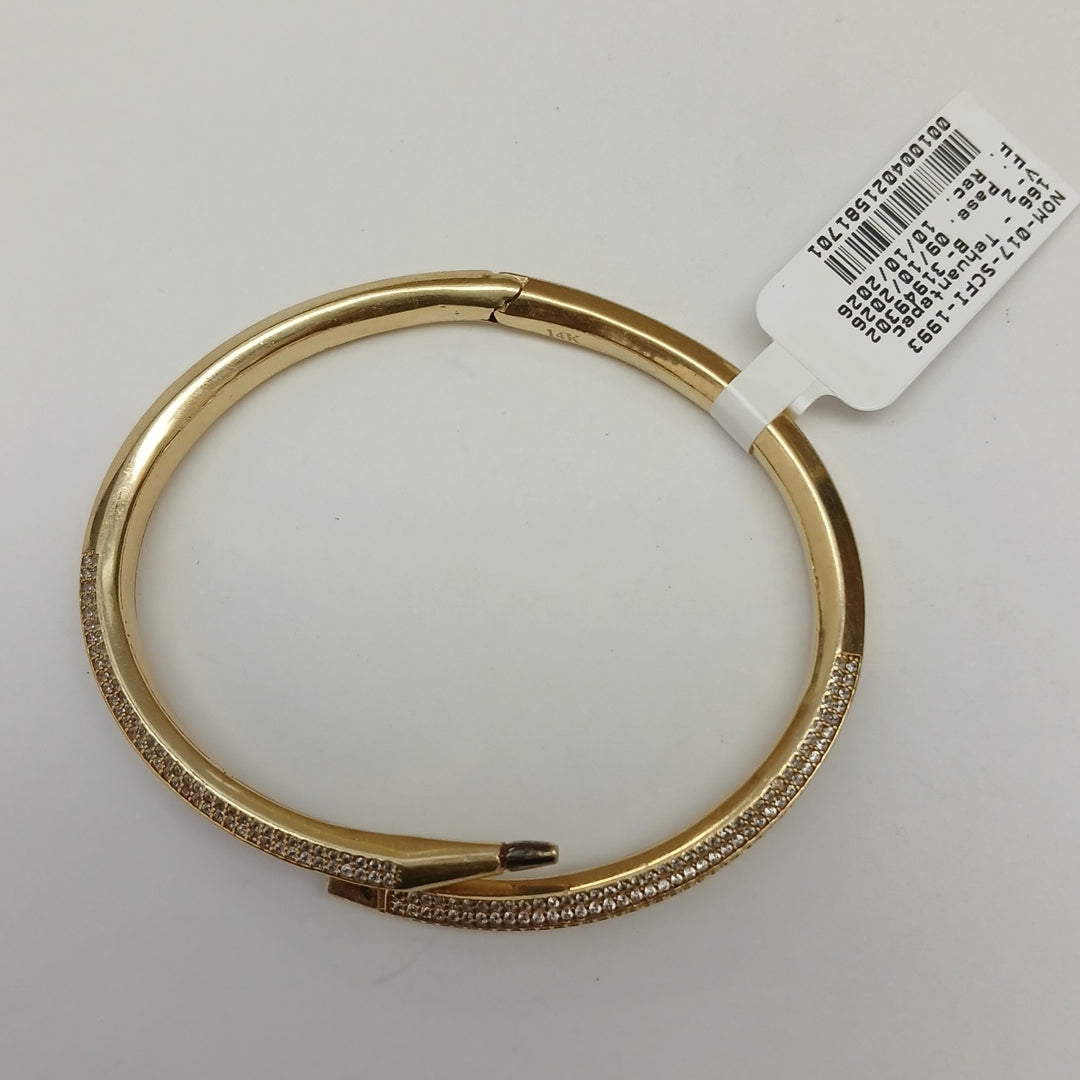 PULSERA RIGIDA ORO 14 K 19.4 GRMS (SEMINUEVO)