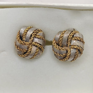 ARETES PAR ORO 16K 12,10 GRMS (SEMINUEVO)