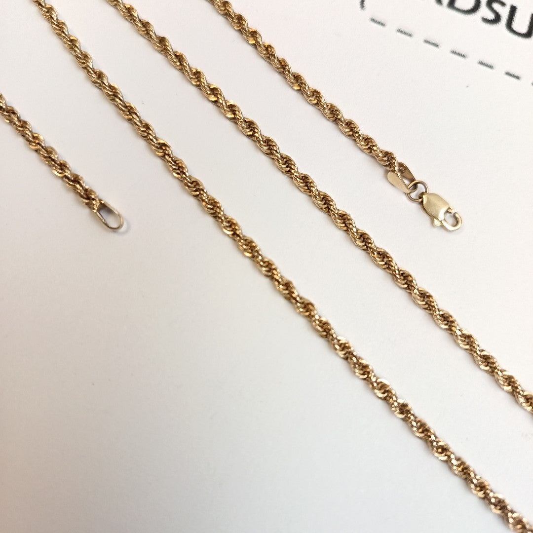 CADENA ORO 14 K 3.6 GRMS (SEMINUEVO)