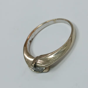 SOLITARIO ORO 14 K 2 GRMS (SEMINUEVO)