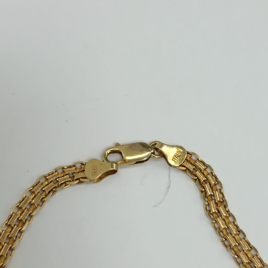 PULSERA ORO 14 K 12,60 GRMS (SEMINUEVO)