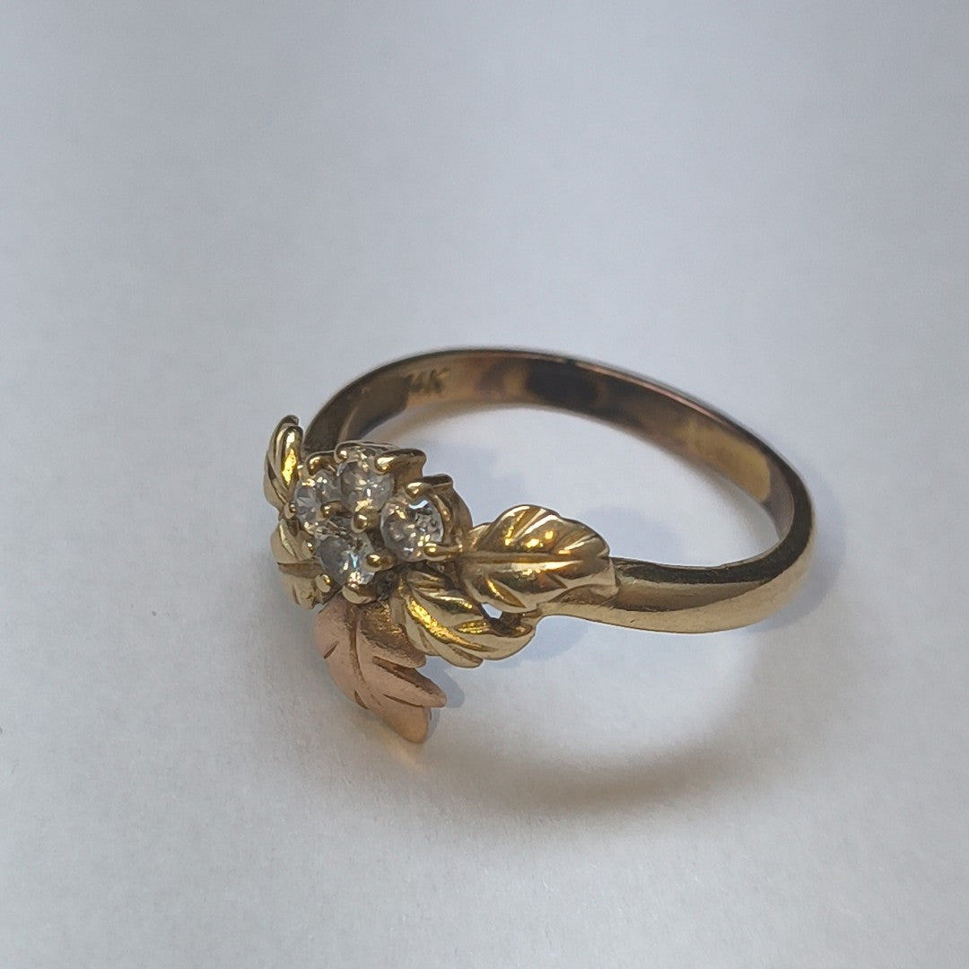 ANILLO ORO 14 K 3,50 GRMS (SEMINUEVO)