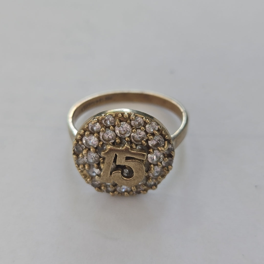 ANILLO ORO 10 K 2.8 GRMS (SEMINUEVO)