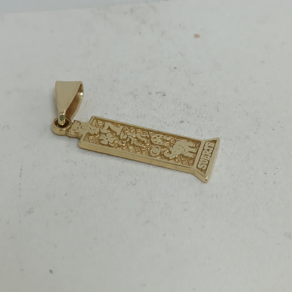 DIJE ORO 14 K 1.7 GRMS (SEMINUEVO)