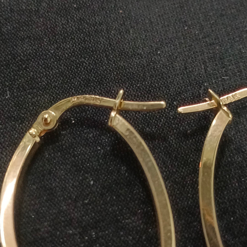 ARRACADAS PAR ORO 14 K 1 GRMS (SEMINUEVO)