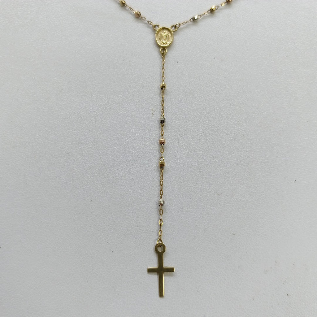 CADENA ORO COMBINADO 10 K 2,40 GRMS (SEMINUEVO)