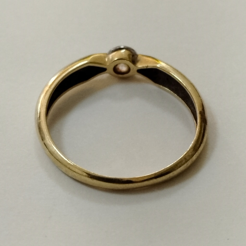 SOLITARIO ORO 10 K 1,60 GRMS (SEMINUEVO)