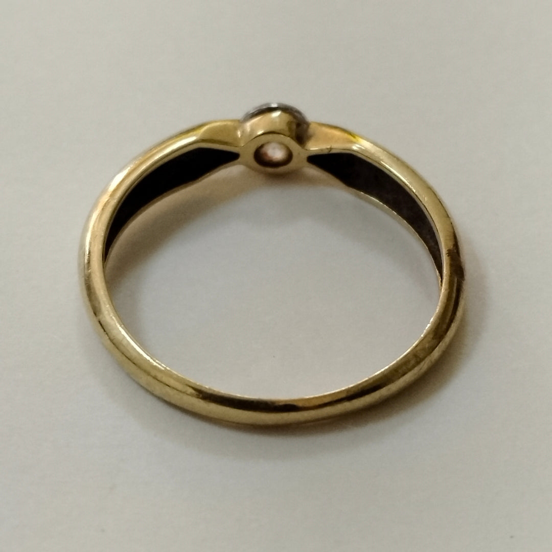 SOLITARIO ORO 10 K 1,60 GRMS (SEMINUEVO)