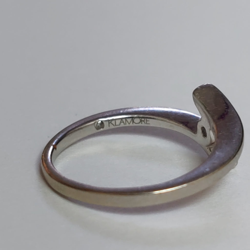 ANILLITO ORO BLANCO 14 K 2,50 GRMS (SEMINUEVO)