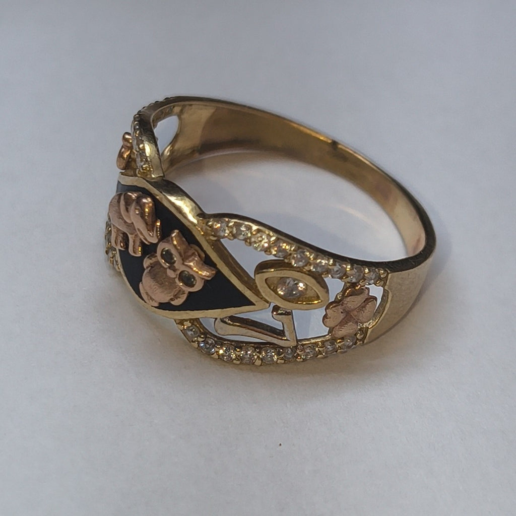 ANILLO ORO 14 K 3,20 GRMS (SEMINUEVO)