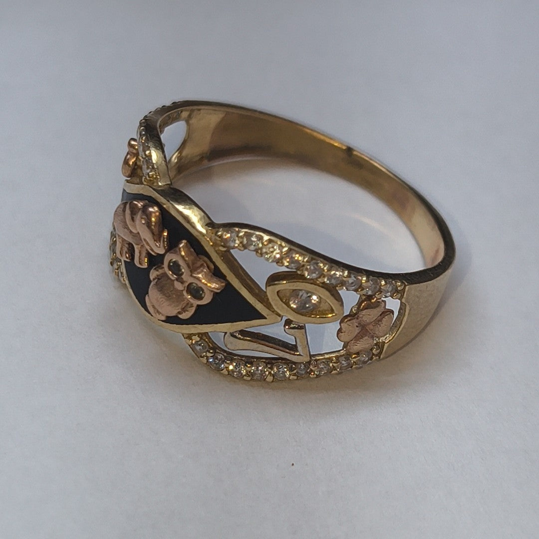 ANILLO ORO 14 K 3,20 GRMS (SEMINUEVO)