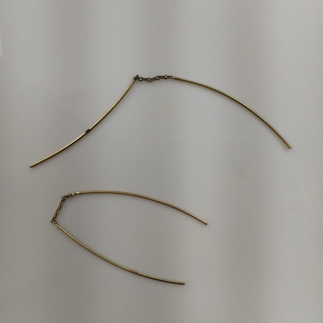 ARETES PAR ORO 10 K 1,20 GRMS (SEMINUEVO)