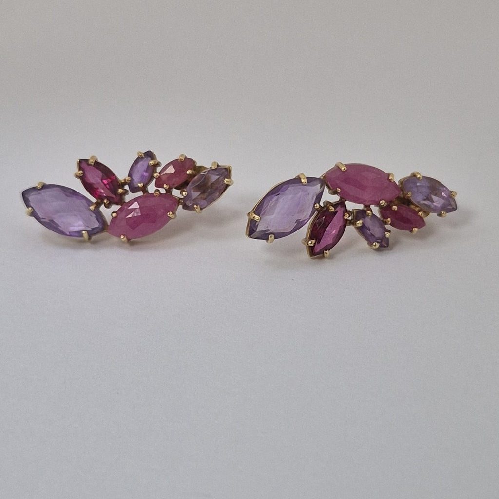 ARETES PAR ORO 14 K 5.7 GRMS (SEMINUEVO)