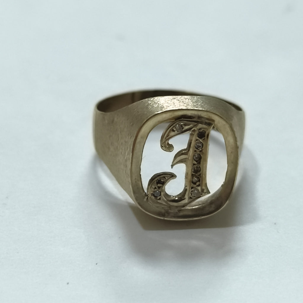 ANILLO ORO 10 K 5,50 GRMS (SEMINUEVO)
