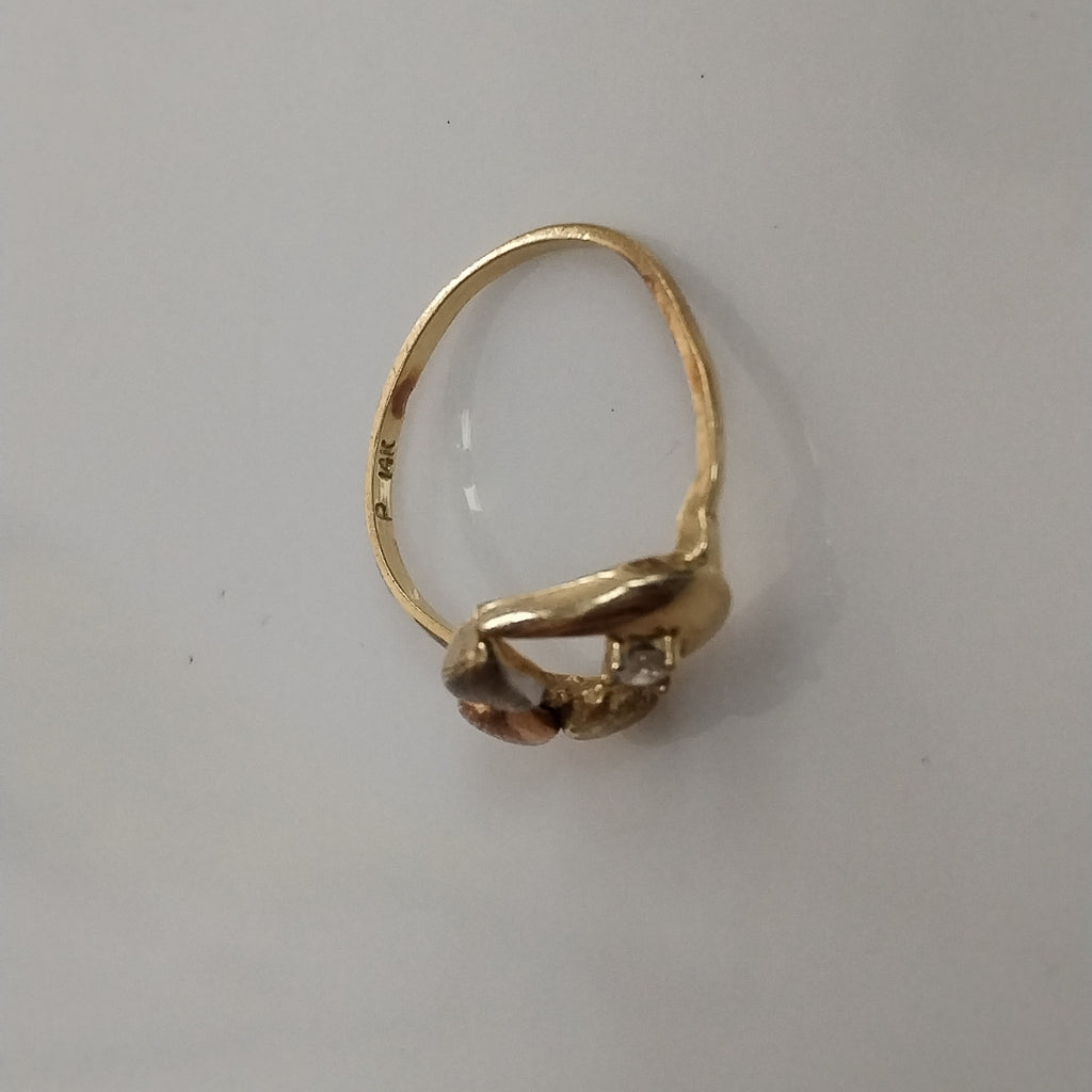 ANILLO ORO 14 K 1.5 GRMS (SEMINUEVO)