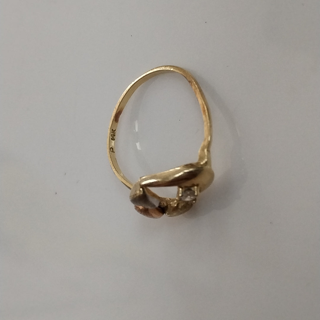 ANILLO ORO 14 K 1.5 GRMS (SEMINUEVO)