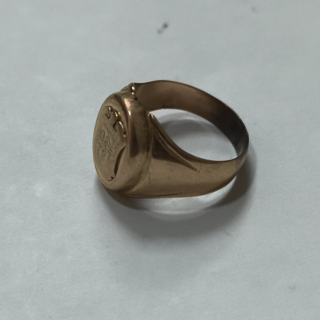 ANILLO ORO 10 K 6,40 GRMS (SEMINUEVO)
