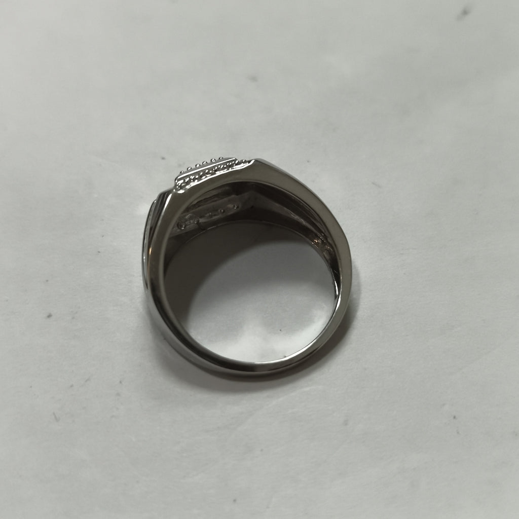 ANILLO ORO BLANCO 10 K 4,00 GRMS (SEMINUEVO)