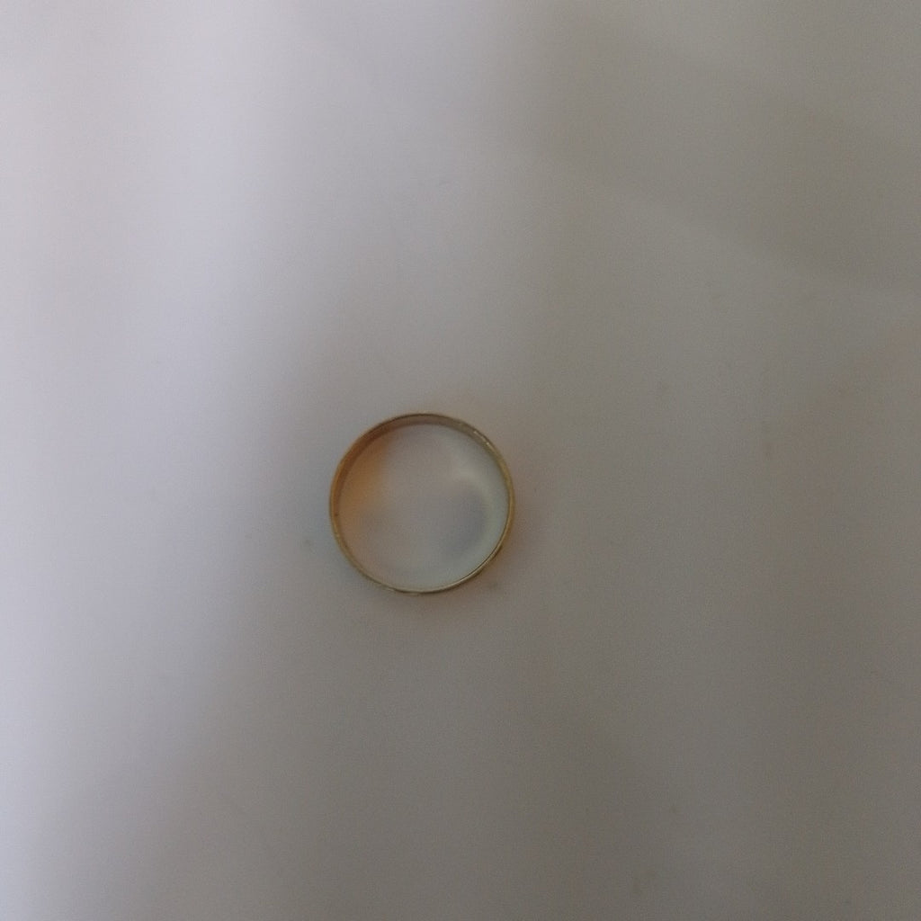 ARGOLLA ORO, RODIADO 14 K 1.1 GRMS (SEMINUEVO)