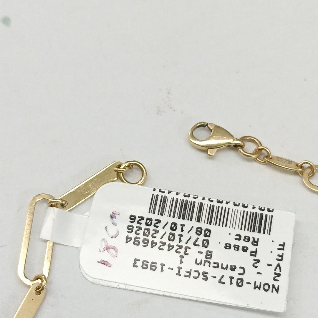 PULSERA ORO 14 K 2,40 GRMS (SEMINUEVO)