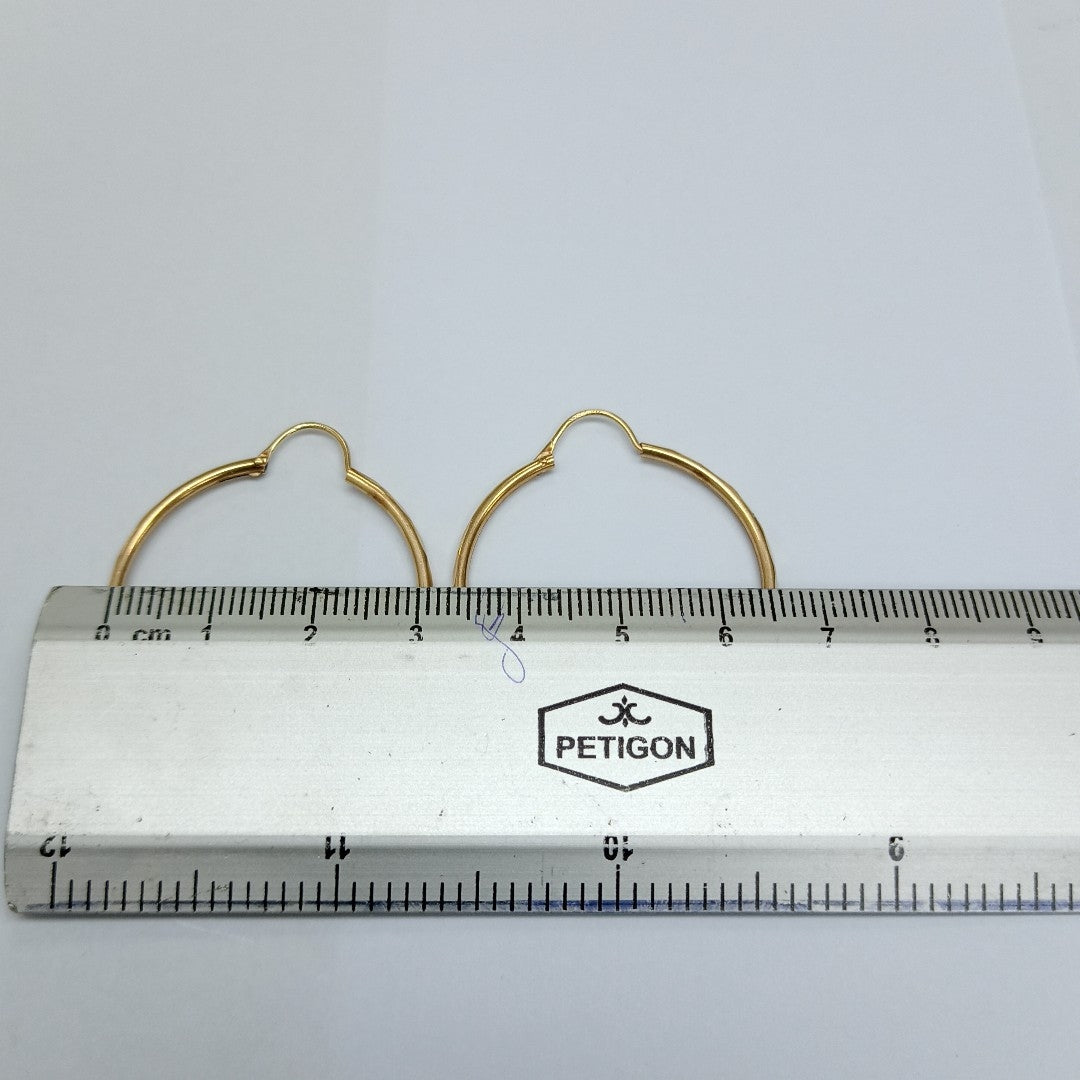 ARRACADAS PAR ORO 10 K 2.2 GRMS (SEMINUEVO)