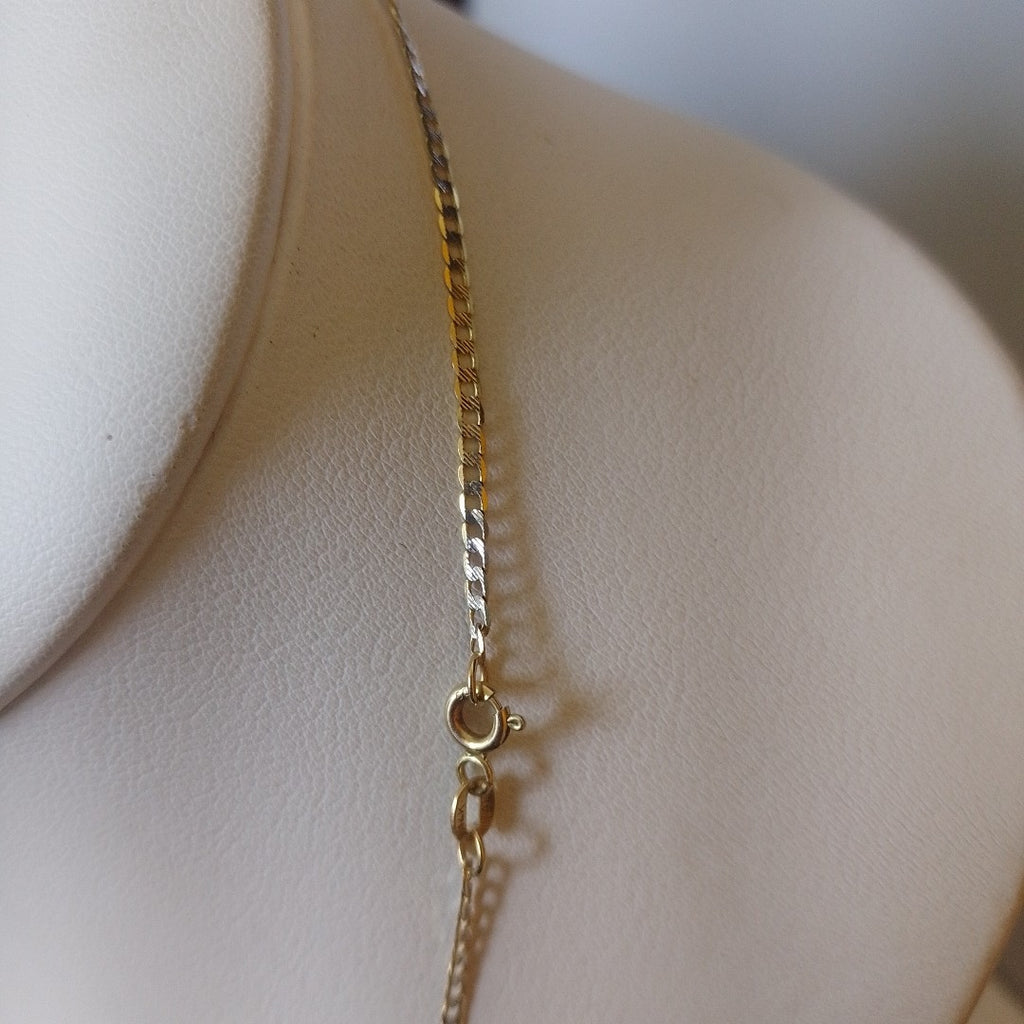 CADENA ORO, RODIADO 14 K 2.4 GRMS (SEMINUEVO)