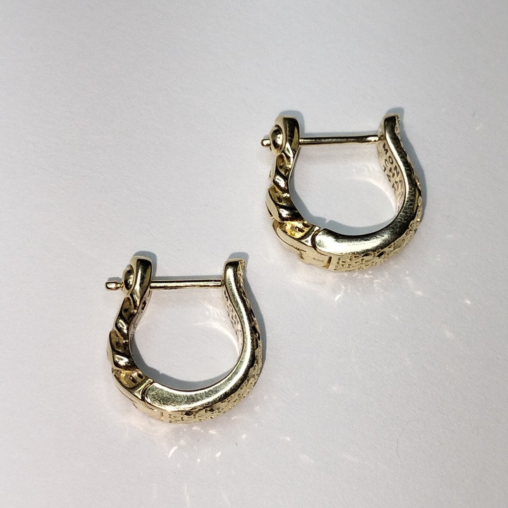 ARETES PAR ORO 14 K 3.5 GRMS (SEMINUEVO)