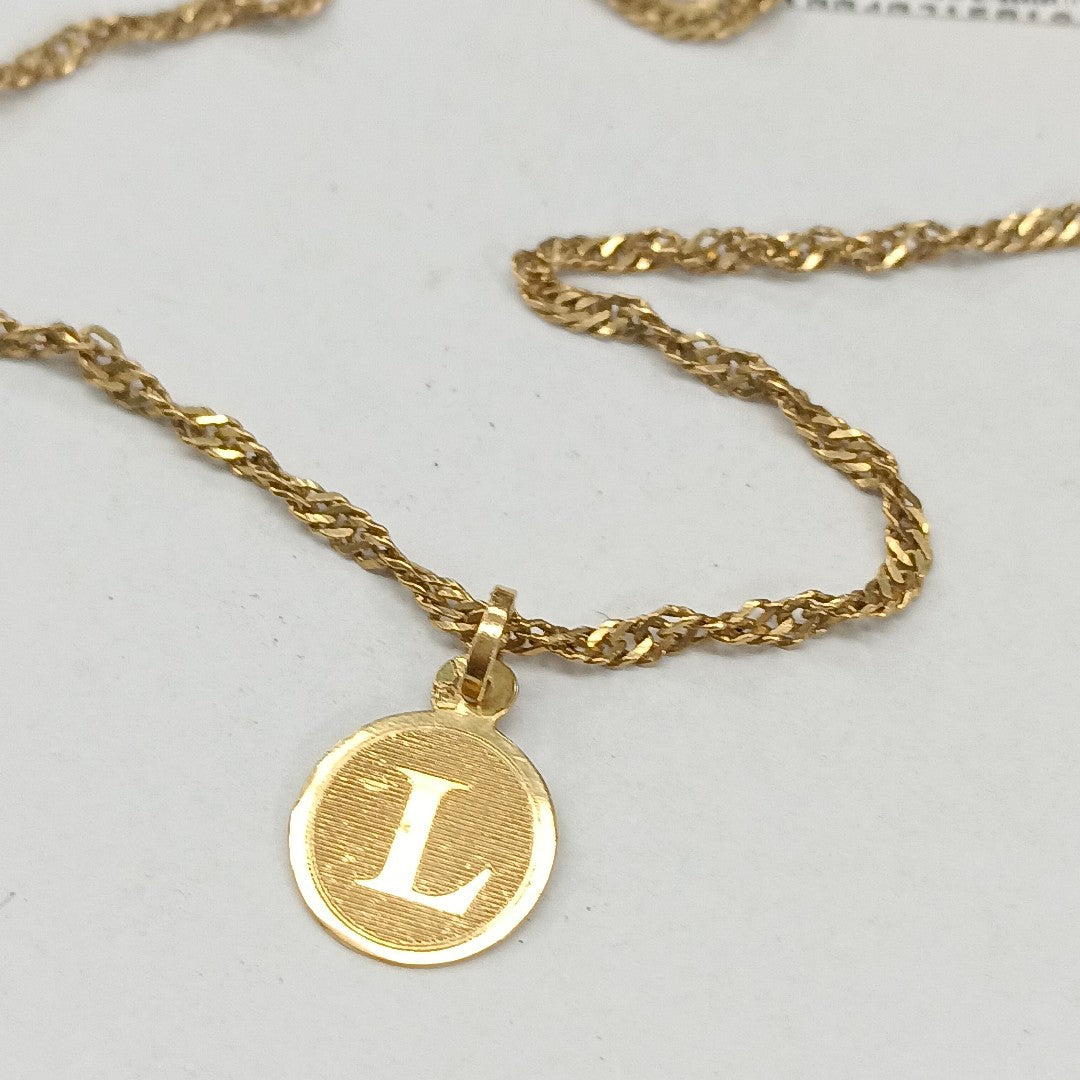 CADENA,DIJE ORO 18 K 4,20 GRMS (SEMINUEVO)