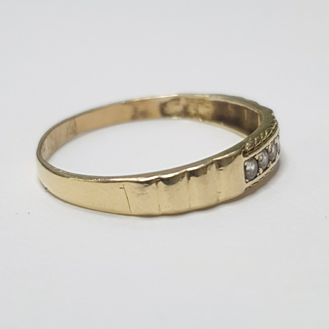 ANILLO ORO 10 K 2.1 GRMS (SEMINUEVO)