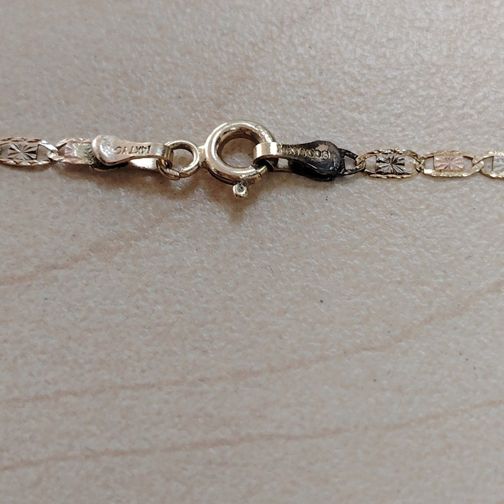 GARGANTILLA ORO 14 K 2.2 GRMS (SEMINUEVO)