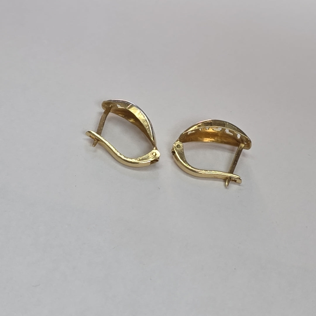 ARETES PAR ORO 10 K 1,50 GRMS (SEMINUEVO)