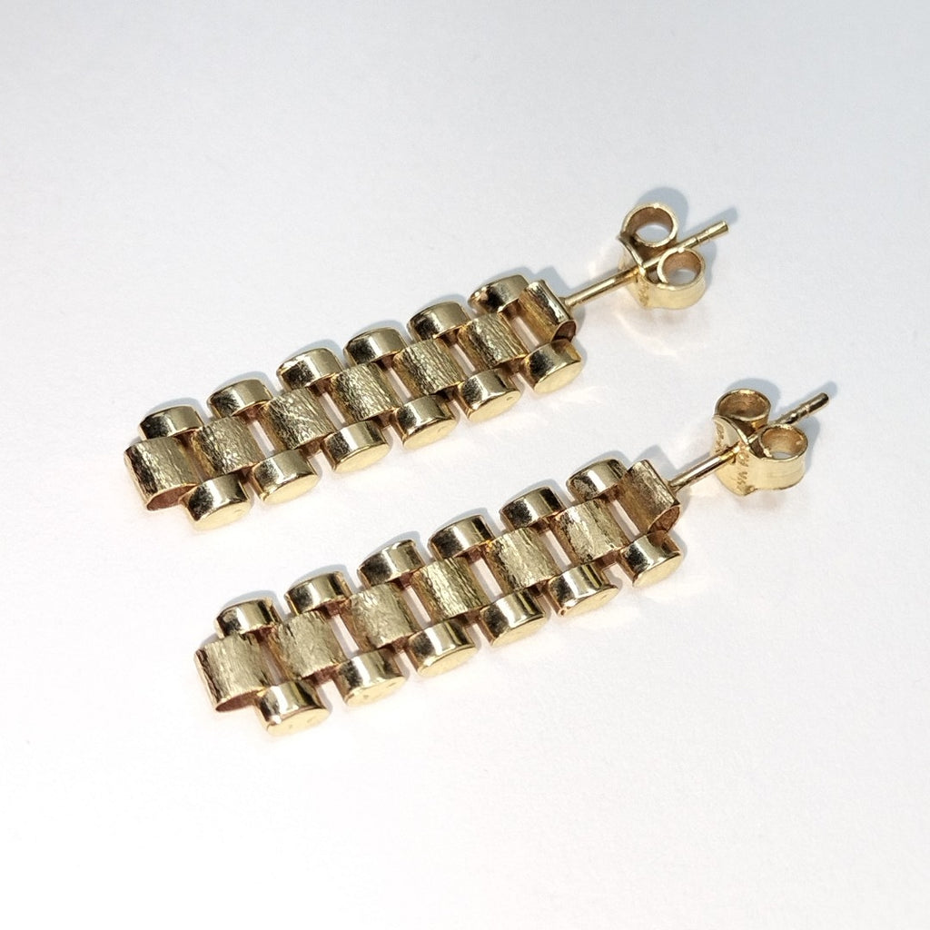 ARETES PAR ORO 14 K 2,60 GRMS (SEMINUEVO)