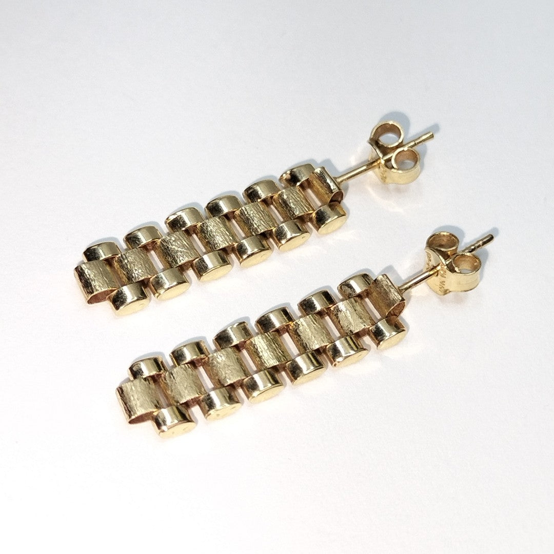 ARETES PAR ORO 14 K 2,60 GRMS (SEMINUEVO)