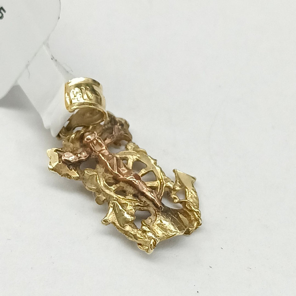 MEDALLA RELIGIOSA ORO 14 K 1.4 GRMS (SEMINUEVO)