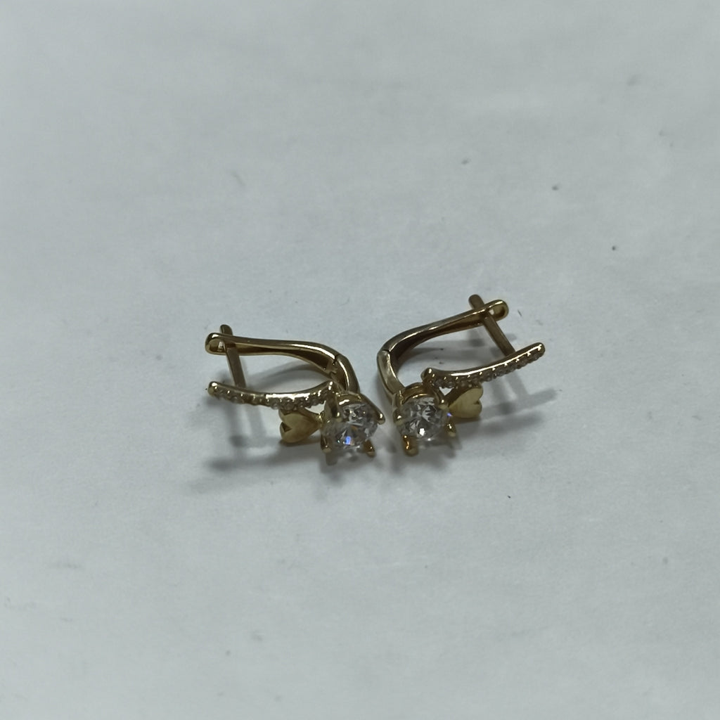 ARRACADAS PAR ORO 10 K 2,50 GRMS (SEMINUEVO)