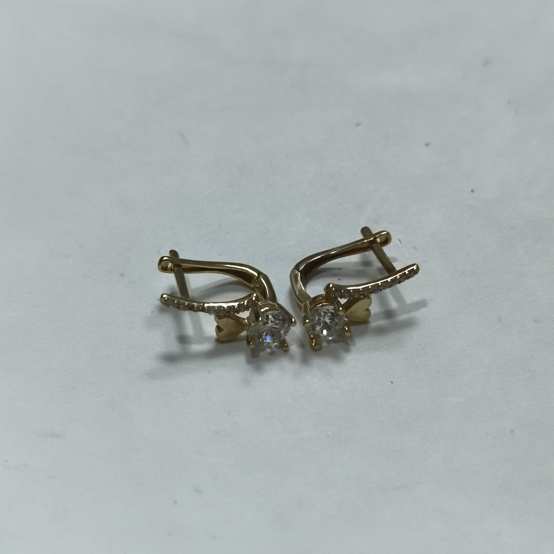 ARRACADAS PAR ORO 10 K 2,50 GRMS (SEMINUEVO)