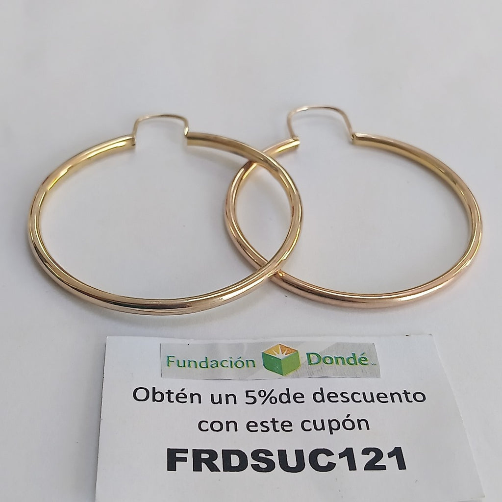 ARRACADAS PAR ORO 8 K 7,30 GRMS (SEMINUEVO)