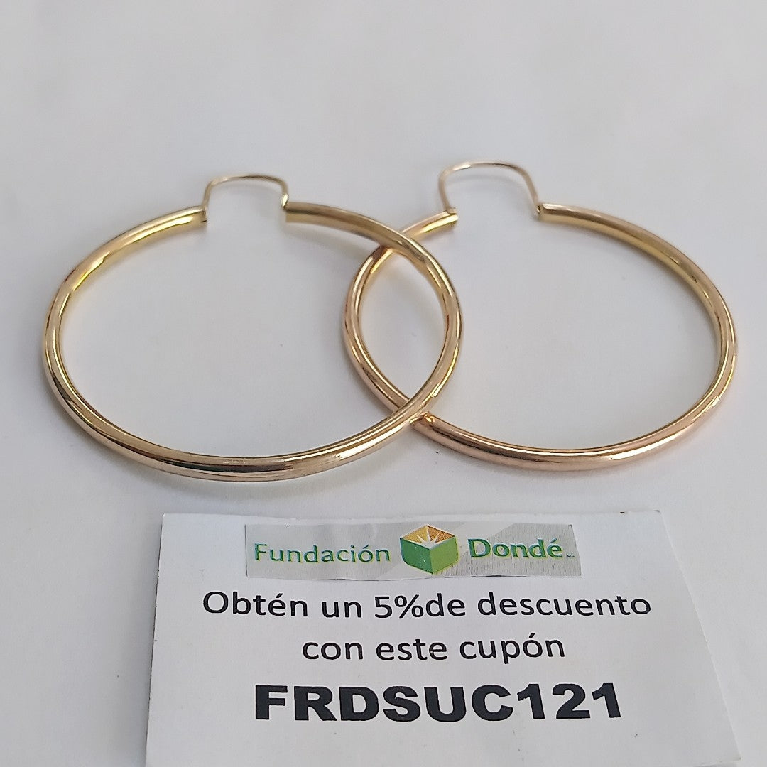 ARRACADAS PAR ORO 8 K 7,30 GRMS (SEMINUEVO)