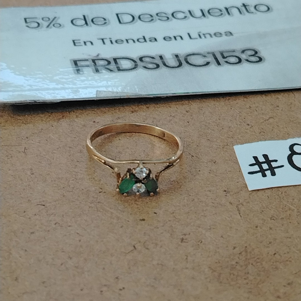 ANILLO ORO 8 K 1.6 GRMS (SEMINUEVO)