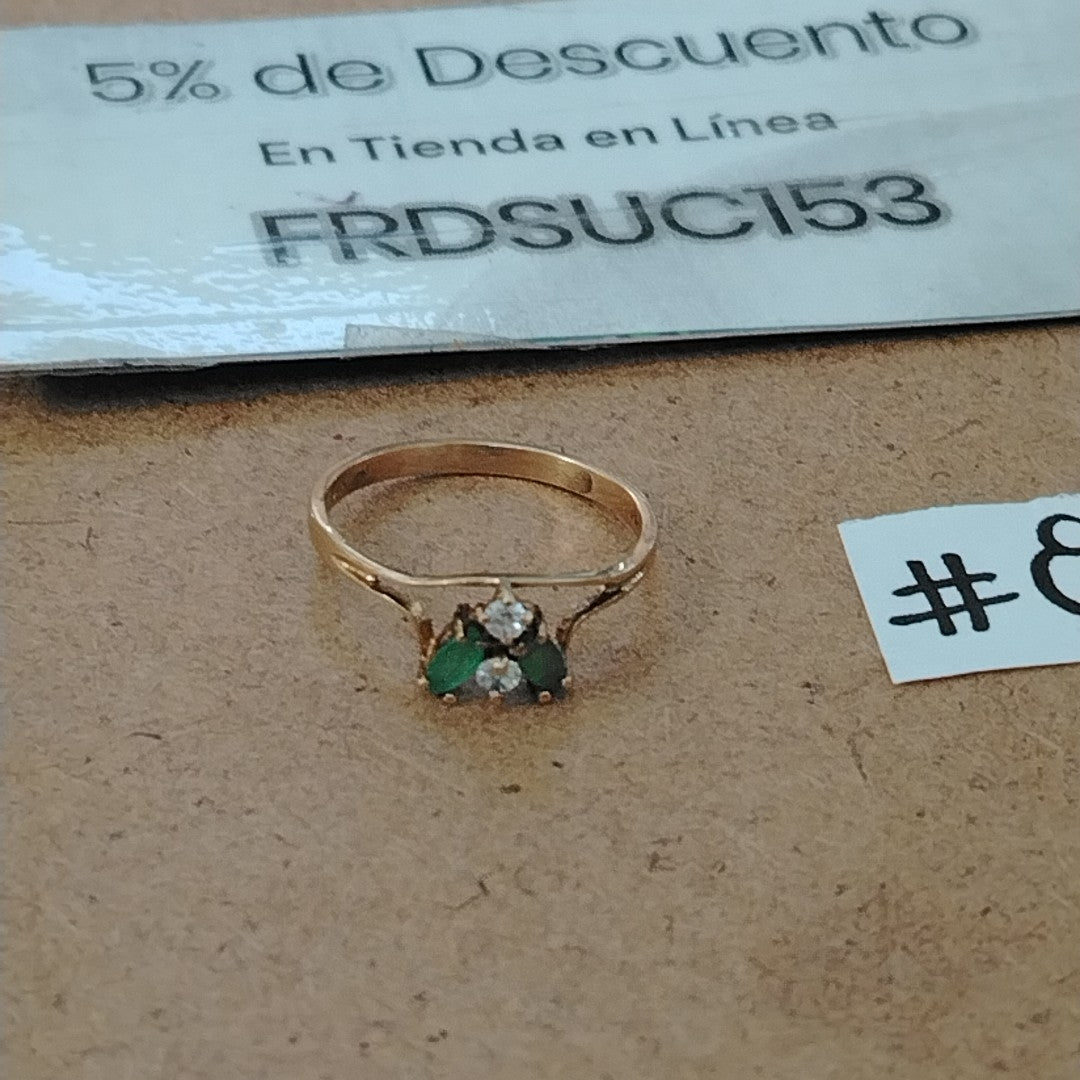 ANILLO ORO 8 K 1.6 GRMS (SEMINUEVO)