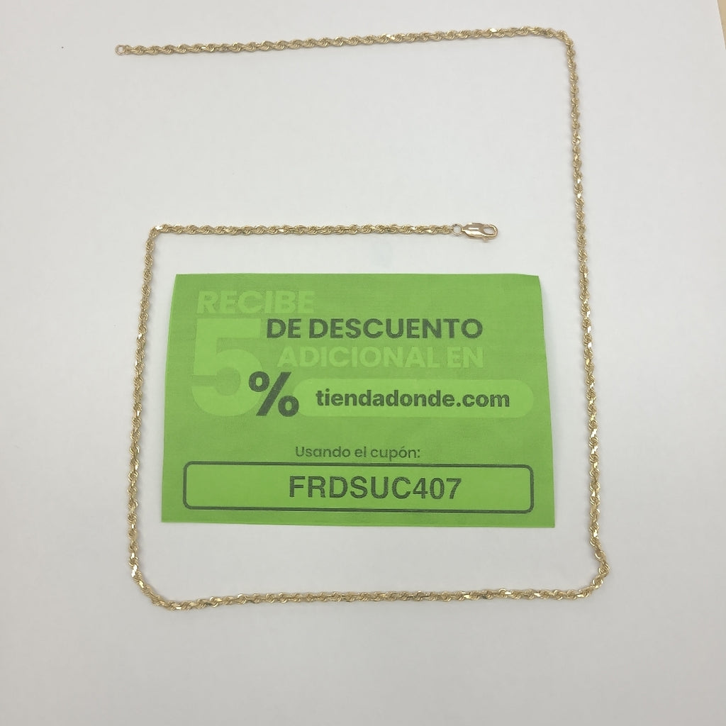CADENA ORO 14 K 11.2 GRMS (SEMINUEVO)