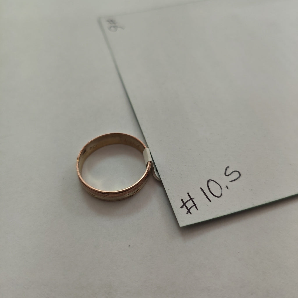 ARGOLLA ORO, ORO COMBINADO 8 K 2.2 GRMS (SEMINUEVO)