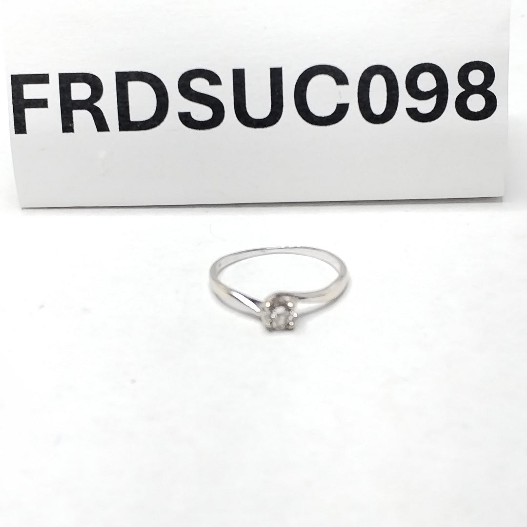 ANILLITO ORO BLANCO 14 K 1.1 GRMS (SEMINUEVO)