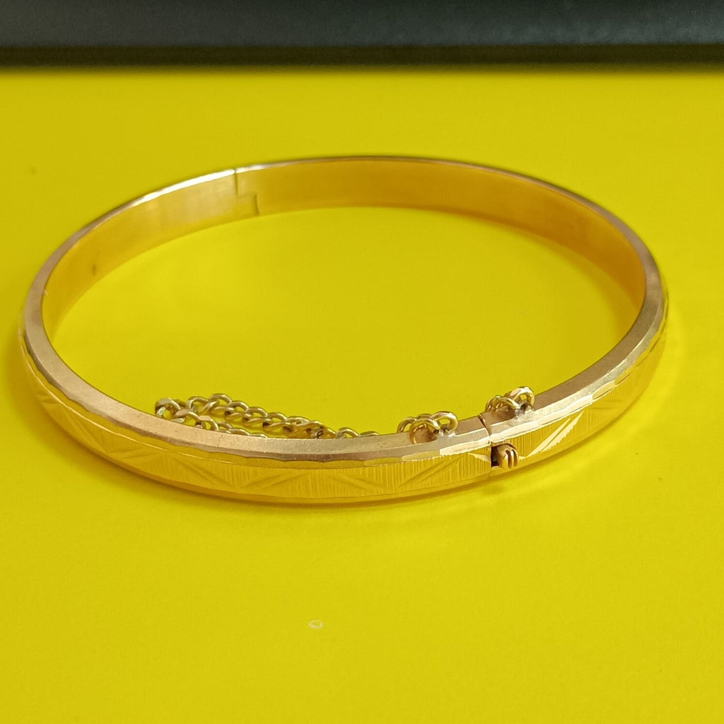 PULSERA RIGIDA ORO 18 K 15.1 GRMS (SEMINUEVO)