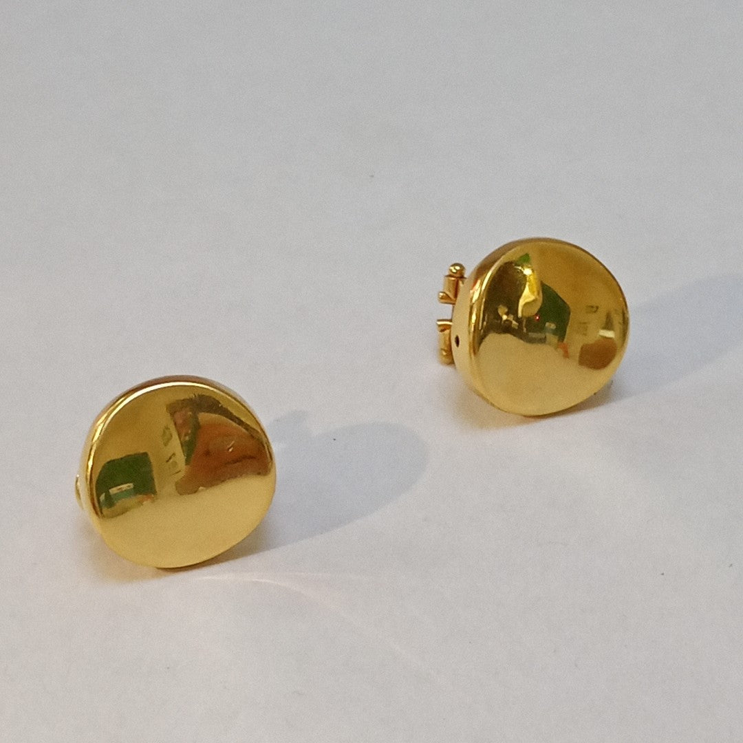 ARETES PAR ORO 14 K 3.5 GRMS (SEMINUEVO)