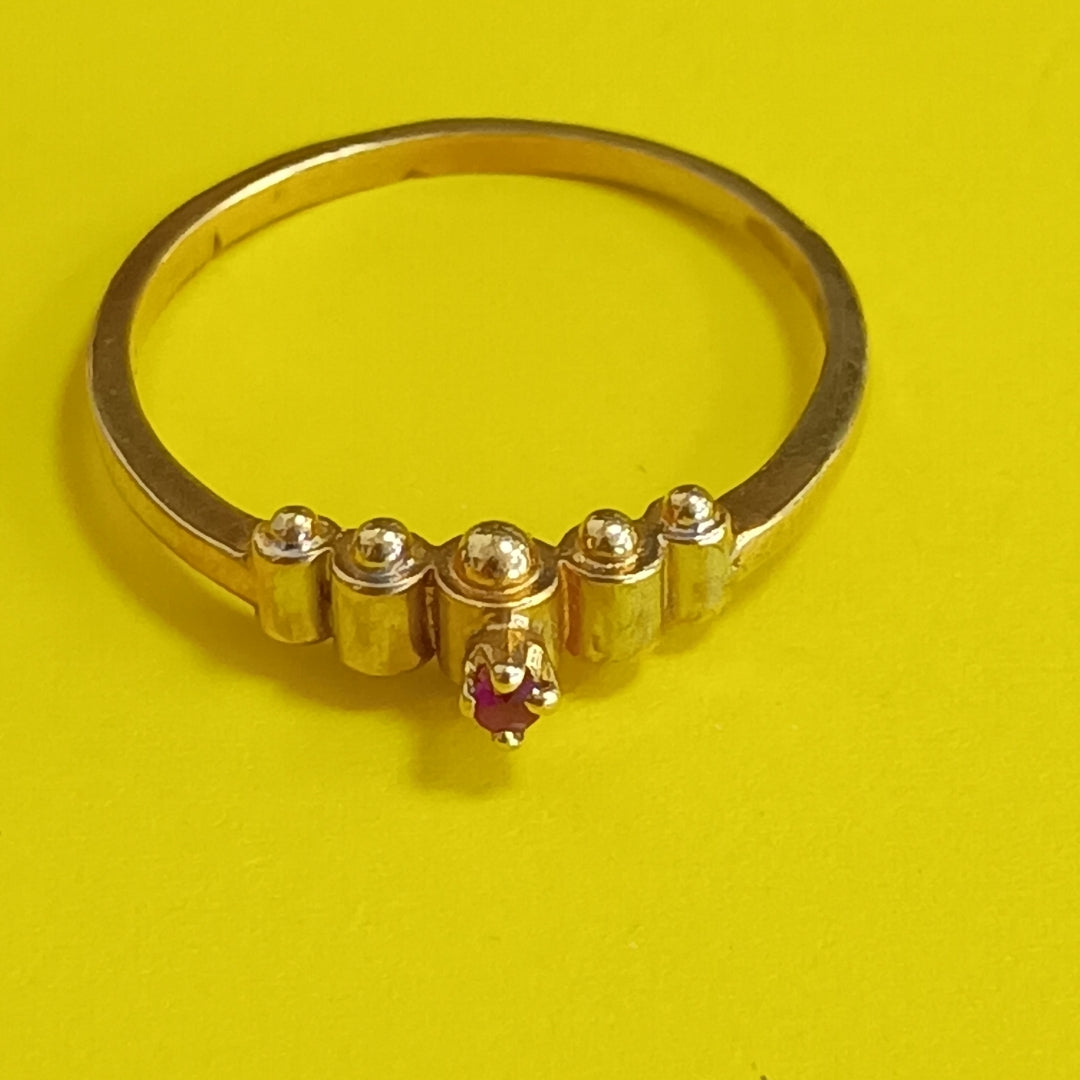 ANILLITO ORO 14 K 1.8 GRMS (SEMINUEVO)