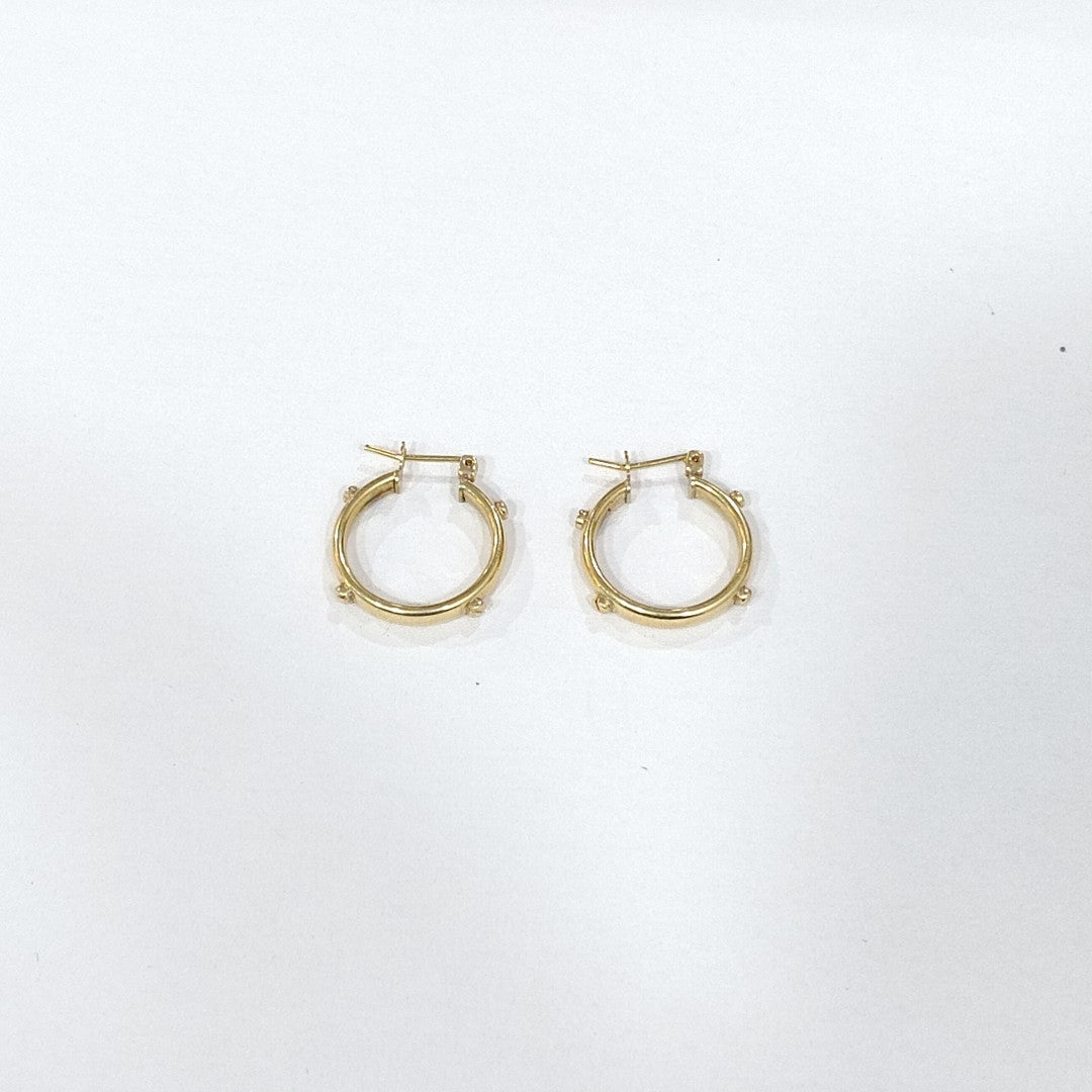 ARRACADAS PAR ORO 14 K 3.1 GRMS (SEMINUEVO)