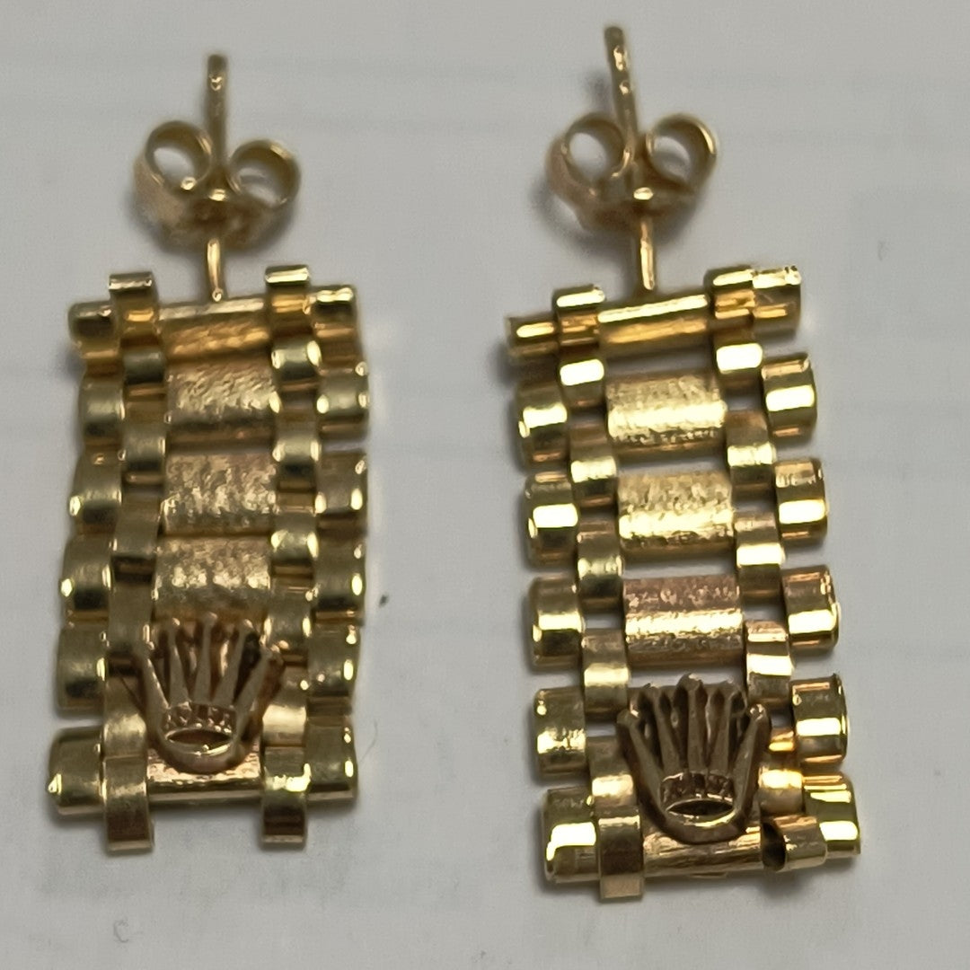 ARETES PAR ORO 14 K 4.1 GRMS (SEMINUEVO)