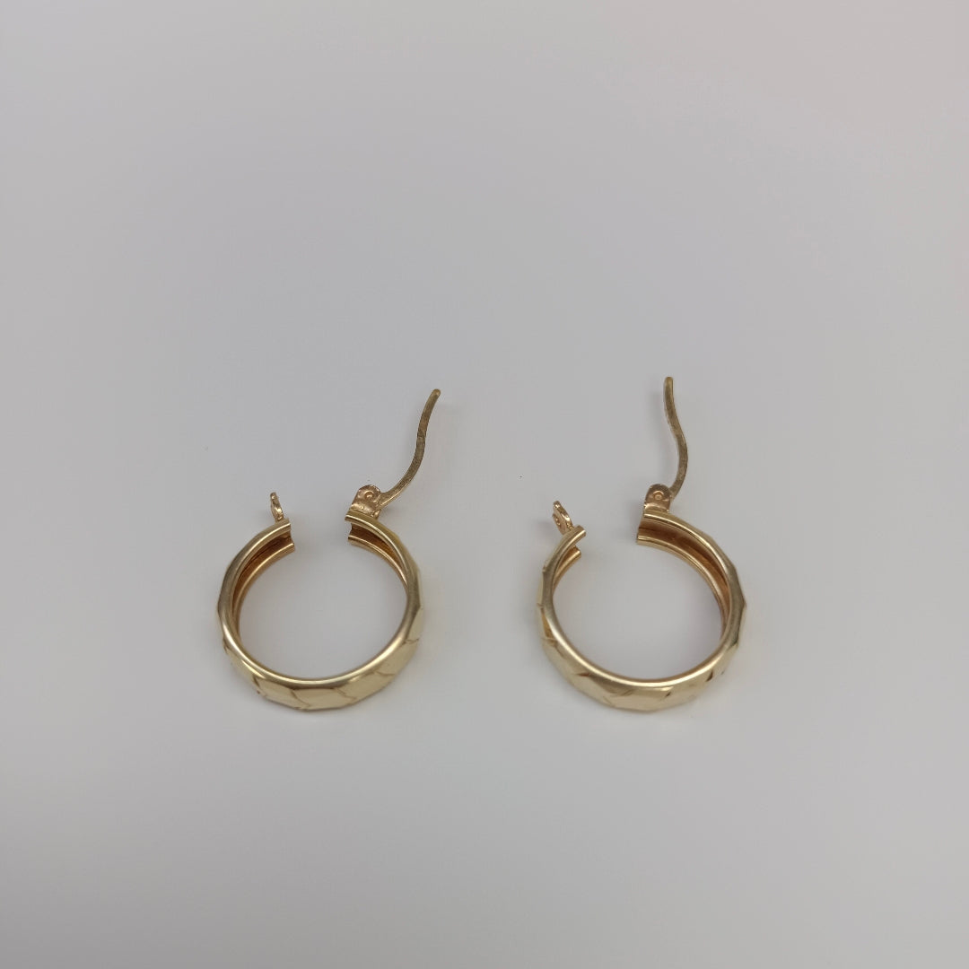 ARRACADAS PAR ORO 14 K 1,90 GRMS (SEMINUEVO)